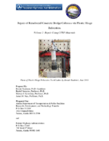 Repair of Reinforced Concrete Bridge Columns via Plastic Hinge Relocation Volume 2 Repair Using CFRP Materials