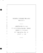 Interstate Commerce Commision Report of the Accident  Investigation Occuring on the PENNSYLVANIA RAILROAD PHILADELPHIA PA