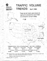 Traffic Volume Trends April 1994