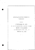 Interstate Commerce Commision Report of the Accident  Investigation Occuring on the ST LOUIS SOUTHWESTERN RAILWAY PINE BLUFF SHOPS AR