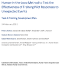 HumanintheLoop Method to Test the Effectiveness of Training Pilot Responses to Unexpected Events Task 4 Training Development Plan