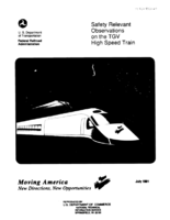 Safety Relevant Observations on the TGV High Speed Train