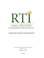 Enterprise GIS economic development data portal