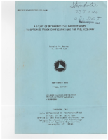 Study of Technological Improvements to Optimize Truck Configurations for Fuel Economy