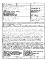 Drainage Erosion and Other Environmental Impacts of Elevated Depressed and AtGrade Level Freeways in Texas