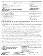 Assessment of the Operational and Commercial Viability of the Seagraves Whiteface and Lubbock Railroad Company