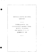 Interstate Commerce Commision Report of the Accident  Investigation Occuring on the PENNSYLVANIA RAILROAD HARRISON NY