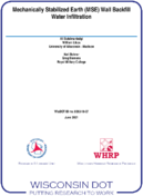 Mechanically Stabilized Earth MSE Wall Backfill Water Infiltration