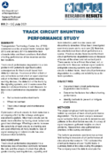 Track Circuit Shunting Performance Study Research Results