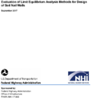 Evaluation of Limit Equilibrium Analysis Methods for Design of Soil Nail Walls