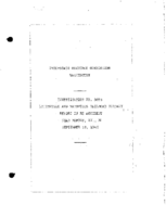 Interstate Commerce Commision Report of the Accident  Investigation Occuring on the LOUISVILLE AND NASHVILLE RAILROAD MORTON KY