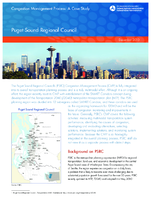 Congestion Management Process A Case Study Puget Sound Regional Council