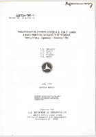 Transportation Systems CenterUS Coast Guard LBand Maritime Satellite Test Program  Test Summary September  November 1974