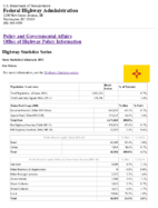 Highway Statistics Series State Statistical Abstracts 2011  New Mexico