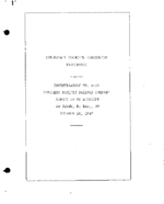 Interstate Commerce Commision Report of the Accident  Investigation Occuring on the NORTHERN PACIFIC RAILWAY SUNNY ND
