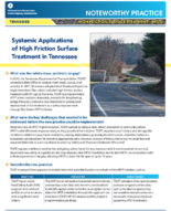Systemic Applications of High Friction Surface Treatment in Tennessee