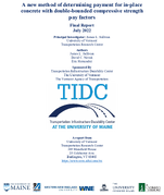 A New Method of Determining Payment for InPlace Concrete With DoubleBounded Compressive Strength Pay Factors