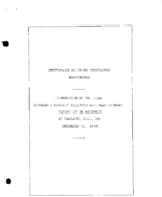 Interstate Commerce Commision Report of the Accident  Investigation Occuring on the CHICAGO AND EASTERN ILLINOIS RAILROAD OAKLAWN IL