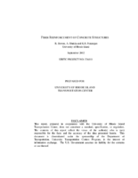 Fiber reinforcement of concrete structures