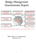 Bridge Management Questionnaire Report