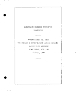 Interstate Commerce Commision Report of the Accident  Investigation Occuring on the CHICAGO AND NORTH WESTERN RAILWAY WAUSAU WI