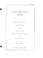 Interstate Commerce Commision Report of the Accident  Investigation Occuring on the MISSOURI PACIFIC RAILROAD JAMESTOWN KS