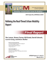 Refining the RealTimed Urban Mobility Report