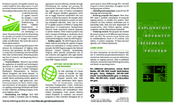 Exploratory Advanced Research Program  Brochure 2012