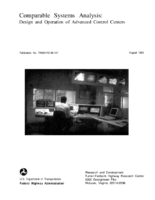 Comparable Systems Analysis Design and Operation of Advanced Control Centers