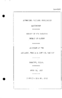 Interstate Commerce Commision Report of the Accident  Investigation Occuring on the ATCHISON TOPEKA AND SANTA FE RAILWAY BARSTOW CA