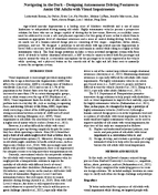 Navigating in the Dark  Designing Autonomous Driving Features to Assist Old Adults with Visual Impairments