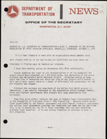 Remarks by US Secretary of Transportation Claude S Brinegar to the National Association of State Aviation Officials