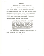 Air Travel Consumer Report February 1977