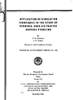 Application of Simulation Techniques In The Study of TerminalArea Air Traffic Control Problems