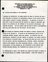 Testimony of Elizabeth Hanford Dole Secretary of Transportation before the Senate Committee on Commerce Science and Transportation Concerning Sale of Conrail