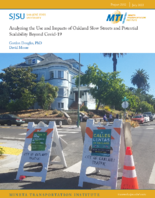 Analyzing the Use and Impacts of Oakland Slow Streets and Potential Scalability Beyond Covid19