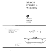 Bridge formula weights