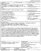 Development of Emission Estimates for the Conformity Analysis of the JOHRTS FY94 TIP and MTP