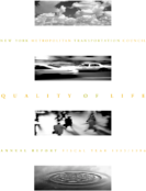New York Metropolitan Transportation Council Quality of Life Annual Report 19951996