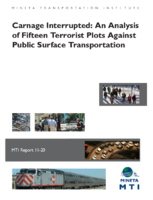 Carnage interrupted  an analysis of fifteen terrorist plots against public surface transportation