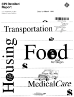 CPI Detailed Report Data for March 1998