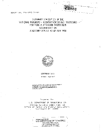 Summary Statistics of the National Railroad  Highway Crossing Inventory for Public AtGrade Crossings Second Edition  Inventory Status as of May 78