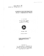 Locomotive cab design development volume III design application analysis  Interim report
