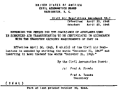 Part 40 Amendment 402 Extending The Period For The Compliance Of Airplanes Used In Scheduled Air Transportation To Be Certificated In Accordance With The Transport Category Requirements Of Part 4