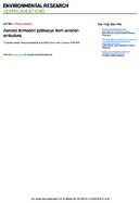 Aerosol Formation Pathways from Aviation Emissions