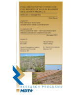 Evaluation of Effectiveness and CostBenefits of Woolen Roadside Reclamation Products