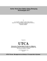 Active Work Zone Safety Using Emerging Technologies 2017