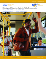 Defining and Measuring Equity in Public Transportation