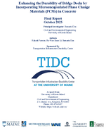 Enhancing the Durability of Bridge Decks by Incorporating Microencapsulated Phase Change Materials PCMs in Concrete