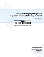 Using GIS to Highlight Highway Segments Sensitive to Deicing Material